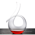 Lead-Free Crystal Swan Wine Decanter Glass Carafe